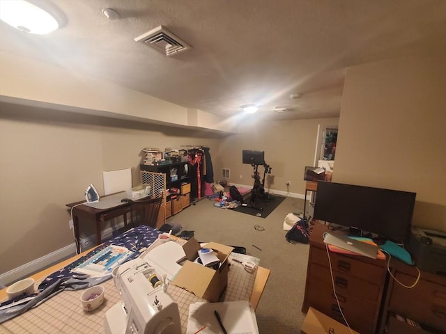 279-279A Dorchester St, Boston, MA 02127 - finished below grade area with carpet floors and baseboards
