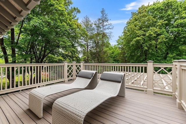 2 Percy Rd, Lexington, MA 02421 - wooden deck featuring view of scattered trees