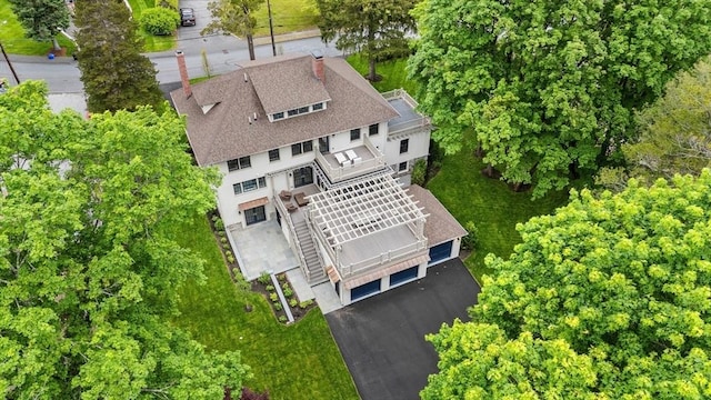 2 Percy Rd, Lexington, MA 02421 - view from above of property