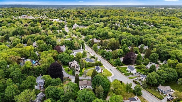 2 Percy Rd, Lexington, MA 02421 - bird's eye view of a forest