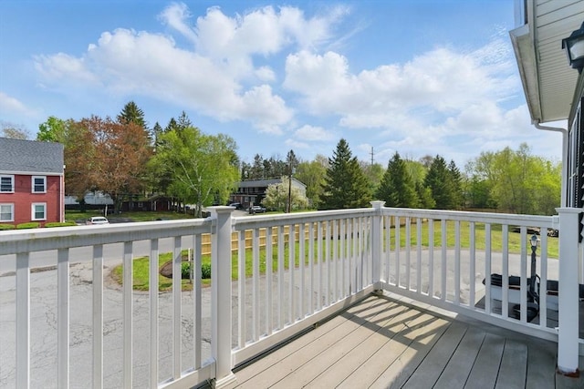 450 Somerset Ave Unit 3-6, Taunton, MA 02780 - view of wooden deck