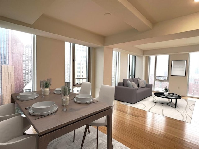 2 Earhart St Unit Ph6, Cambridge, MA 02141 - dining space featuring wood finished floors