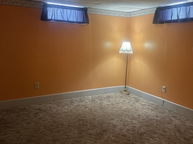 empty room with carpet