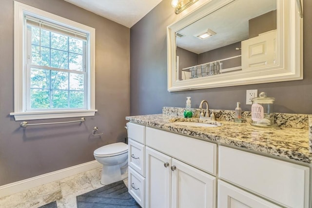 121 Adams Rd, East Brookfield, MA 01515 - bathroom with vanity, plenty of natural light, marble finish flooring, and a shower