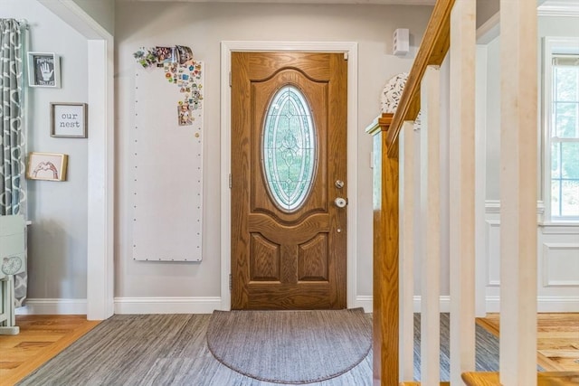 121 Adams Rd, East Brookfield, MA 01515 - entryway featuring wood finished floors and healthy amount of natural light