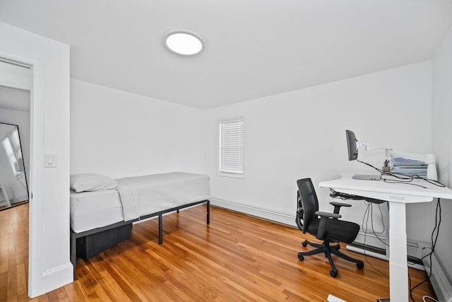 8 Nicholl St, Quincy, MA 02169 - home office with wood finished floors and baseboards