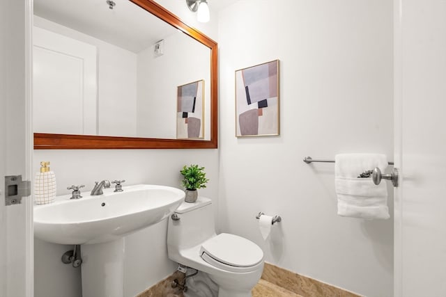 bathroom with toilet