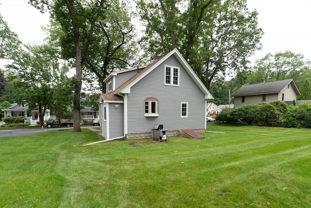 18 Balder Rd, Worcester, MA 01605 - back of property with a lawn