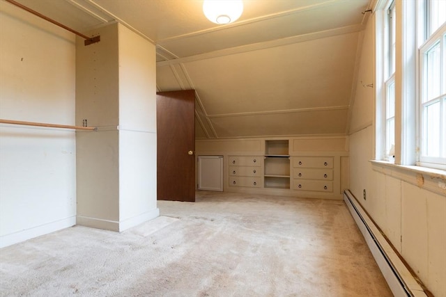 18 Balder Rd, Worcester, MA 01605 - additional living space with a baseboard heating unit and carpet