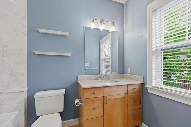 121 Green St Unit 304, Boston, MA 02130 - full bathroom featuring vanity and a tub to relax in