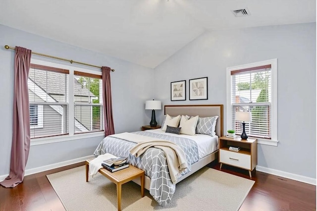 121 Green St Unit 304, Boston, MA 02130 - bedroom with multiple windows, wood finished floors, and lofted ceiling
