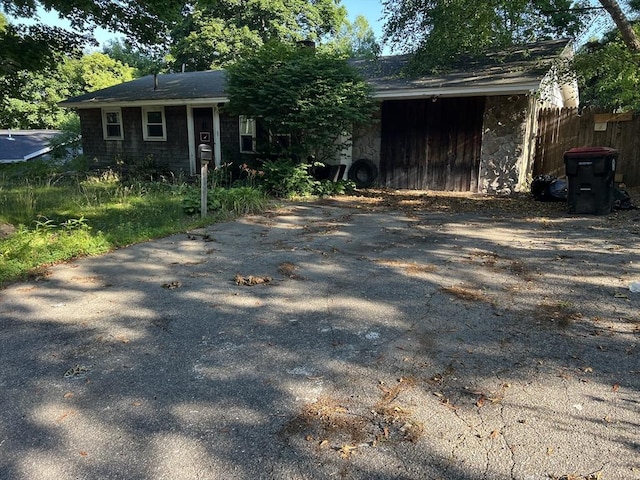 54 Mildred Rd, Brockton, MA 02302 - view of front of house with stone siding