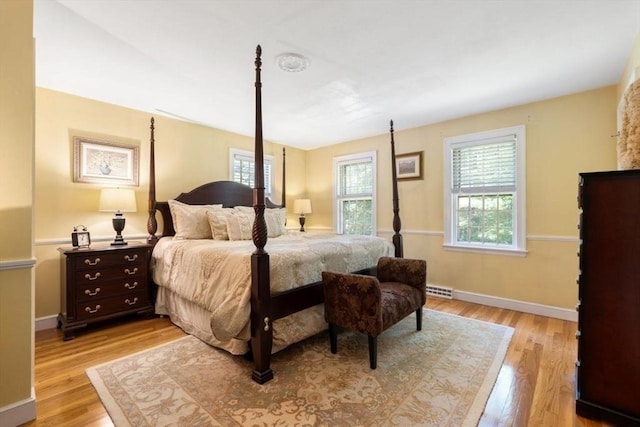 141 Morse Rd, Sudbury, MA 01776 - bedroom featuring light wood-type flooring and baseboards