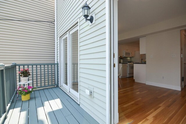 67 School St, Boston, MA 02129 - view of wooden deck
