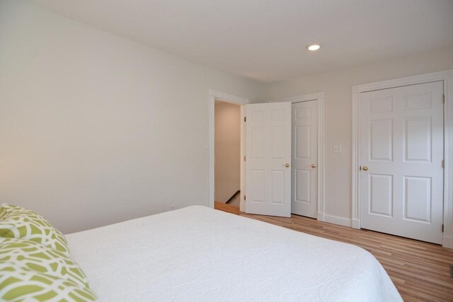 67 School St, Boston, MA 02129 - bedroom with light wood-type flooring and recessed lighting