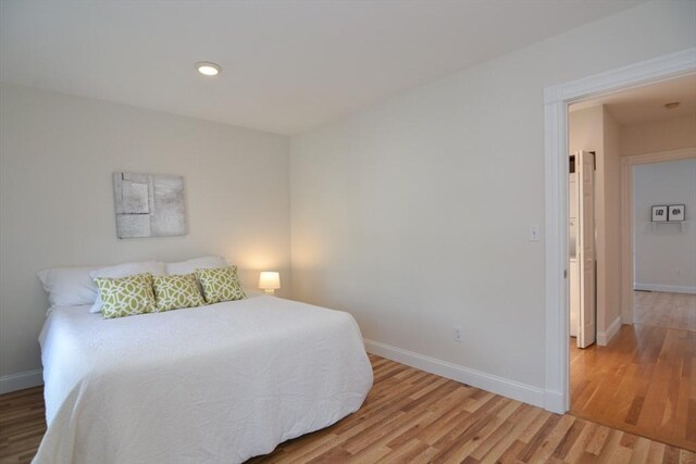 67 School St, Boston, MA 02129 - bedroom with light wood-type flooring and recessed lighting