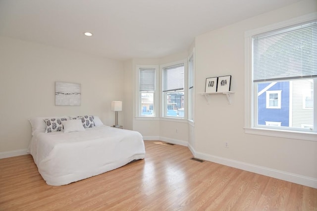 67 School St, Boston, MA 02129 - bedroom featuring light wood-type flooring and recessed lighting