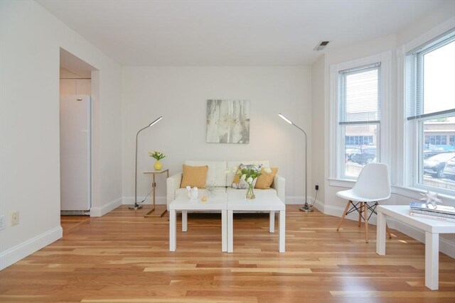 67 School St, Boston, MA 02129 - living area with light wood finished floors