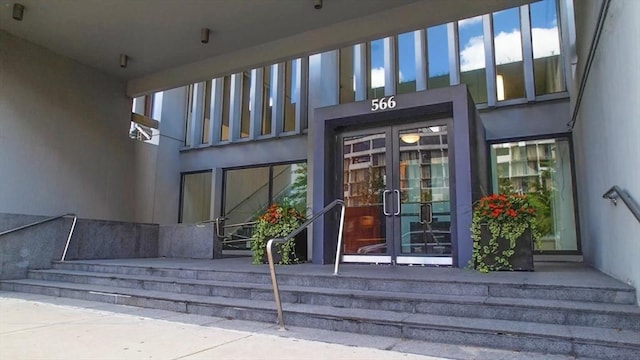566 Commonwealth Ave Unit 906, Boston, MA 02215 - doorway to property featuring french doors