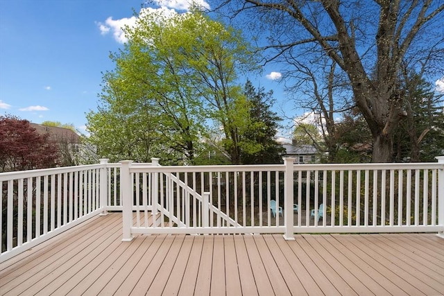 view of deck