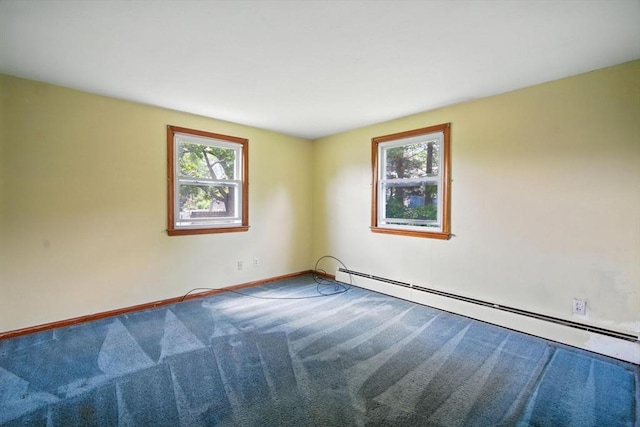 69 Michael St, Ludlow, MA 01056 - carpeted spare room featuring baseboard heating and plenty of natural light