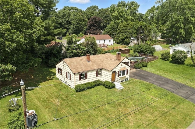69 Michael St, Ludlow, MA 01056 - aerial view of property and surrounding area