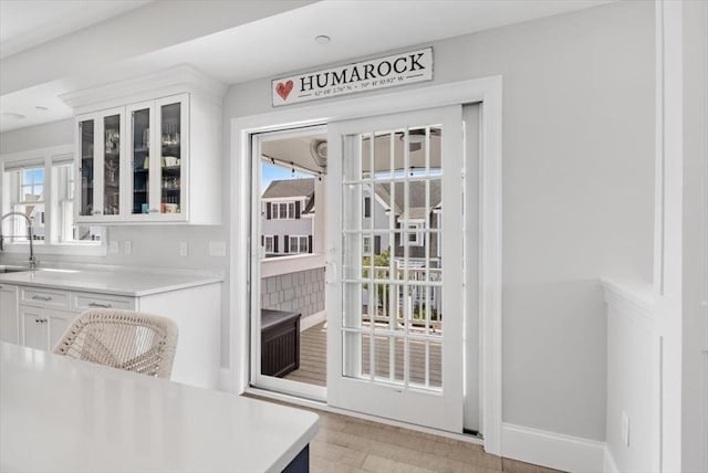33 Central Ave Unit 12, Scituate, MA 02050 - dining space featuring baseboards