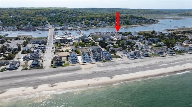 33 Central Ave Unit 12, Scituate, MA 02050 - drone / aerial view of a nearby body of water