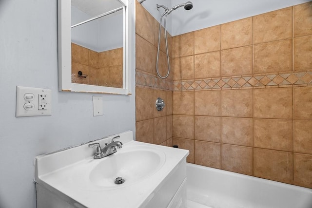 21 Alpine Unit 2Nd & 3Rd, Boston, MA 02119 - full bath featuring vanity and tub / shower combination