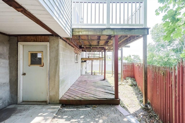 3 Nira St, Malden, MA 02148 - view of wooden deck