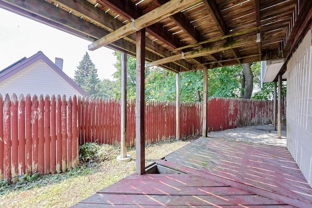 3 Nira St, Malden, MA 02148 - fenced backyard featuring a deck