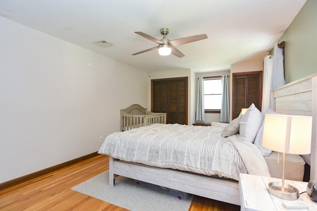 133 E Main St, Norton, MA 02766 - bedroom featuring wood finished floors, baseboards, and a ceiling fan