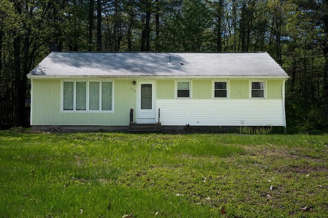 view of front of house with entry steps