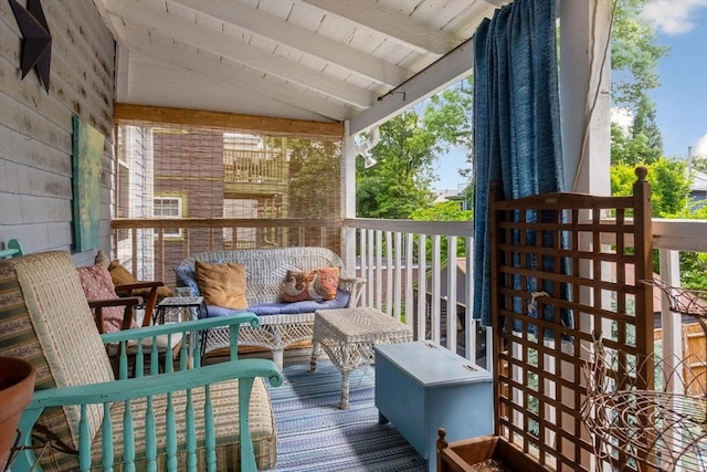 50-52 Chilton St, Cambridge, MA 02138 - view of wooden terrace