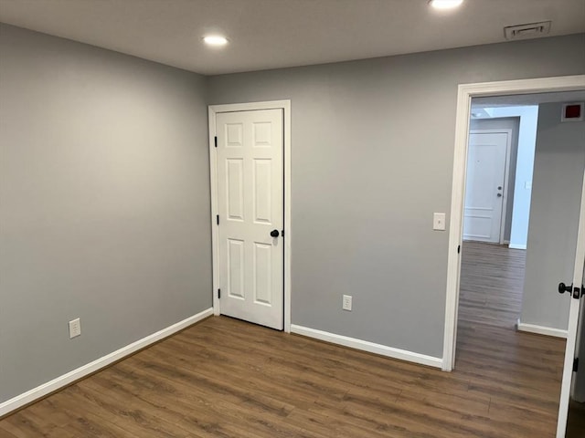 100 Cass Ave Unit B20, Dracut, MA 01826 - empty room featuring recessed lighting and wood finished floors