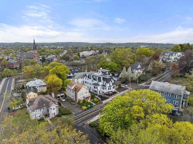 drone / aerial view