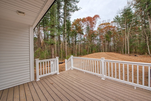 view of deck