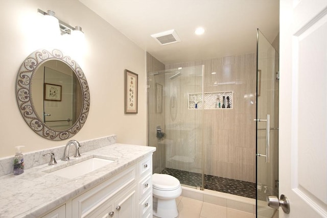 215 Alida Rd, Braintree, MA 02184 - full bathroom with vanity, tiled shower, and tile patterned floors