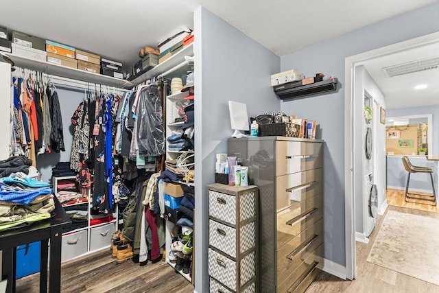 221 Oak St Unit 223, Brockton, MA 02302 - spacious closet featuring wood finished floors