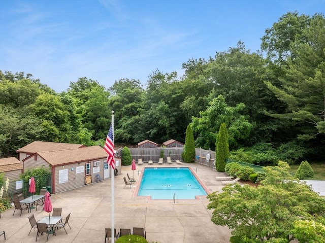 221 Oak St Unit 223, Brockton, MA 02302 - community pool featuring a patio area