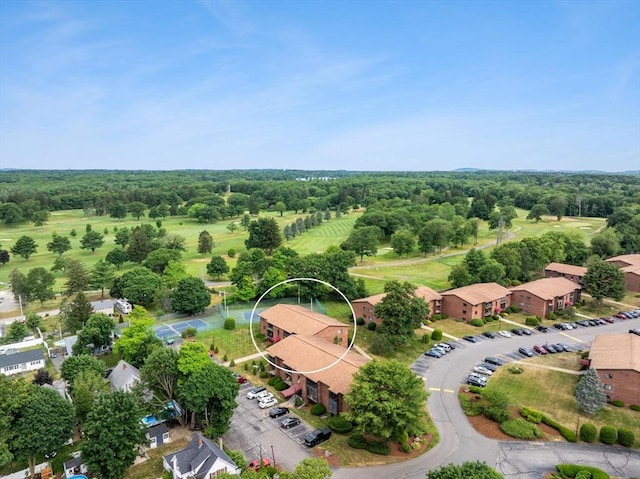221 Oak St Unit 223, Brockton, MA 02302 - drone / aerial view of a heavily wooded area