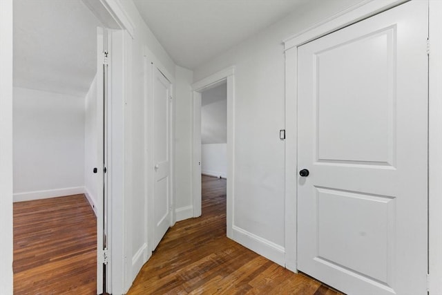 515 Front St, Weymouth, MA 02188 - corridor featuring wood finished floors and baseboards