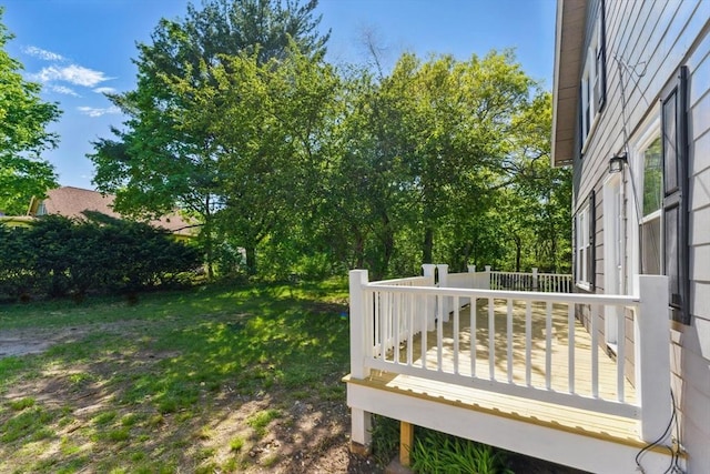 515 Front St, Weymouth, MA 02188 - view of yard featuring a deck