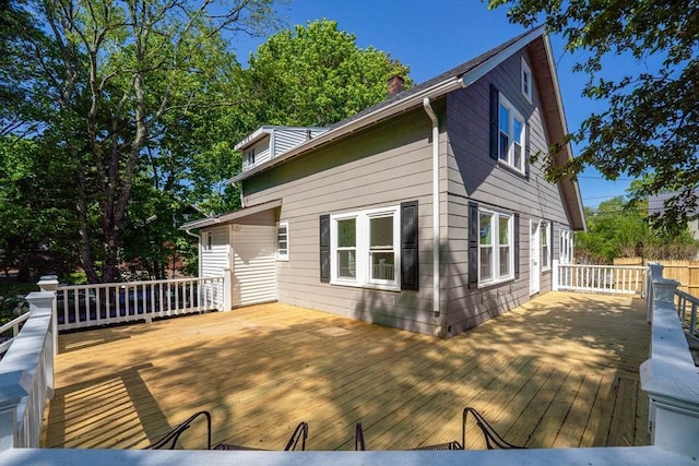 515 Front St, Weymouth, MA 02188 - view of wooden terrace