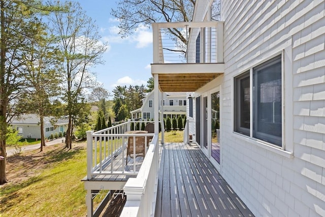2 Cushing Lndg, Scituate, MA 02066 - deck with a yard