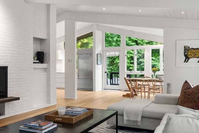 86 Myles Standish Rd, Weston, MA 02493 - living room featuring light wood-type flooring