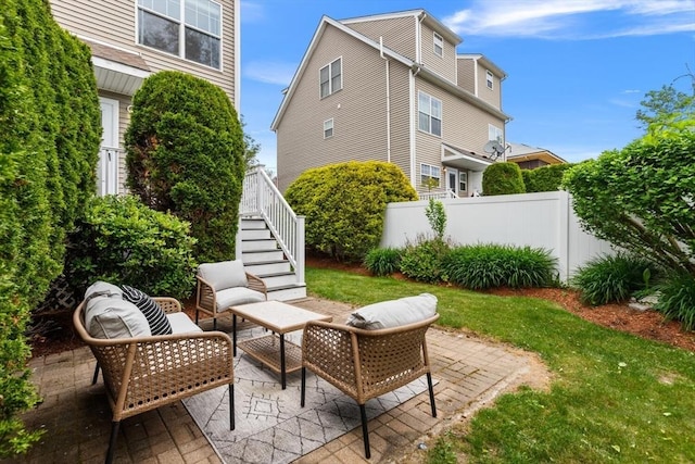 32 Pearl St Unit 32, Everett, MA 02149 - view of patio featuring stairs