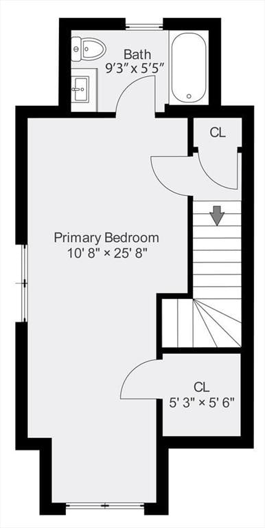 32 Pearl St Unit 32, Everett, MA 02149 - view of room layout