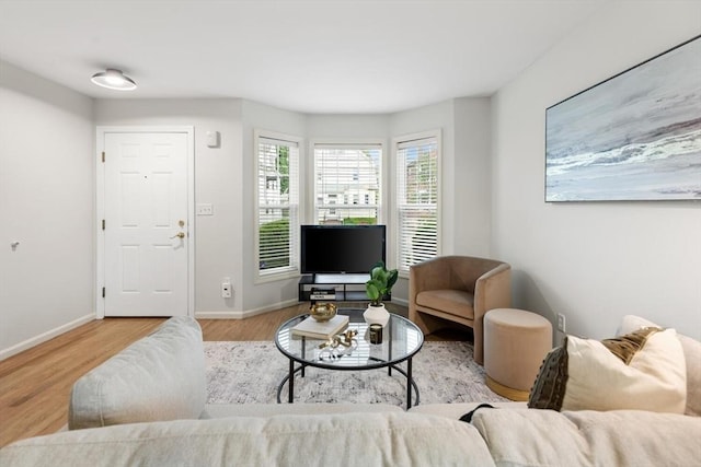 32 Pearl St Unit 32, Everett, MA 02149 - living area featuring wood finished floors and baseboards