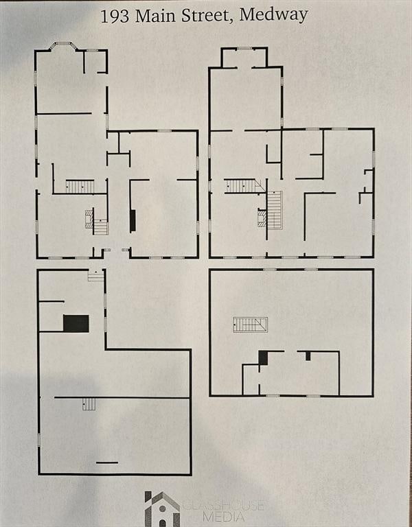 193 Main St, Medway, MA 02053 - view of property floor plan